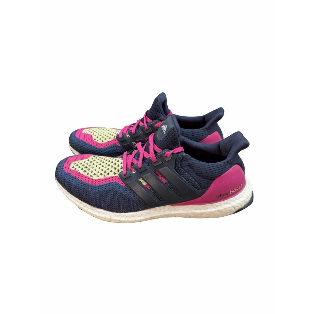 Adidas Ultraboost 2.0 Sneakers in Night Navy and Pink Size 11.5 Women's Running